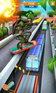 忍者神龟地铁跑酷手机版