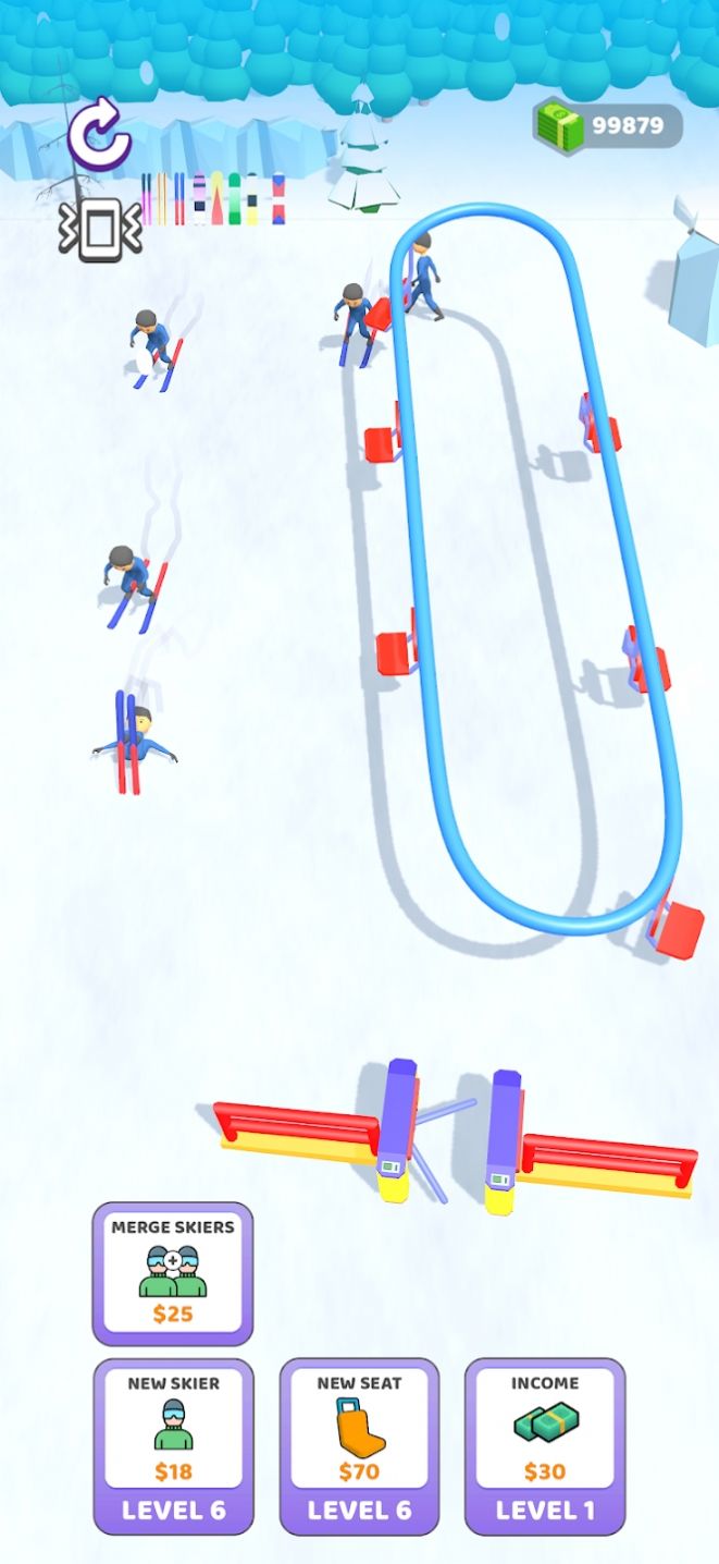 滑雪缆车点击器中文版